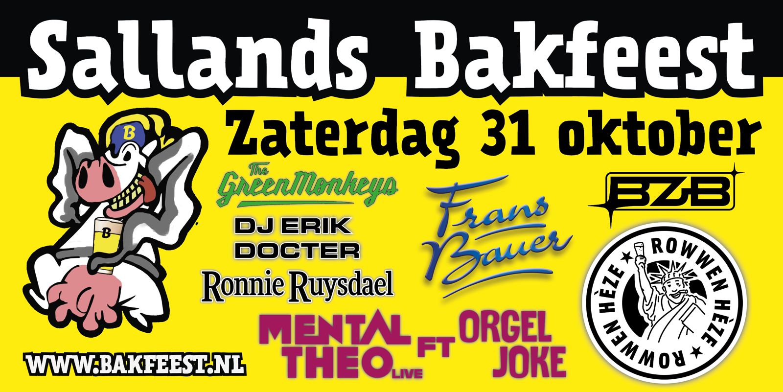 Sallands Bakfeest zaterdag 31 oktober